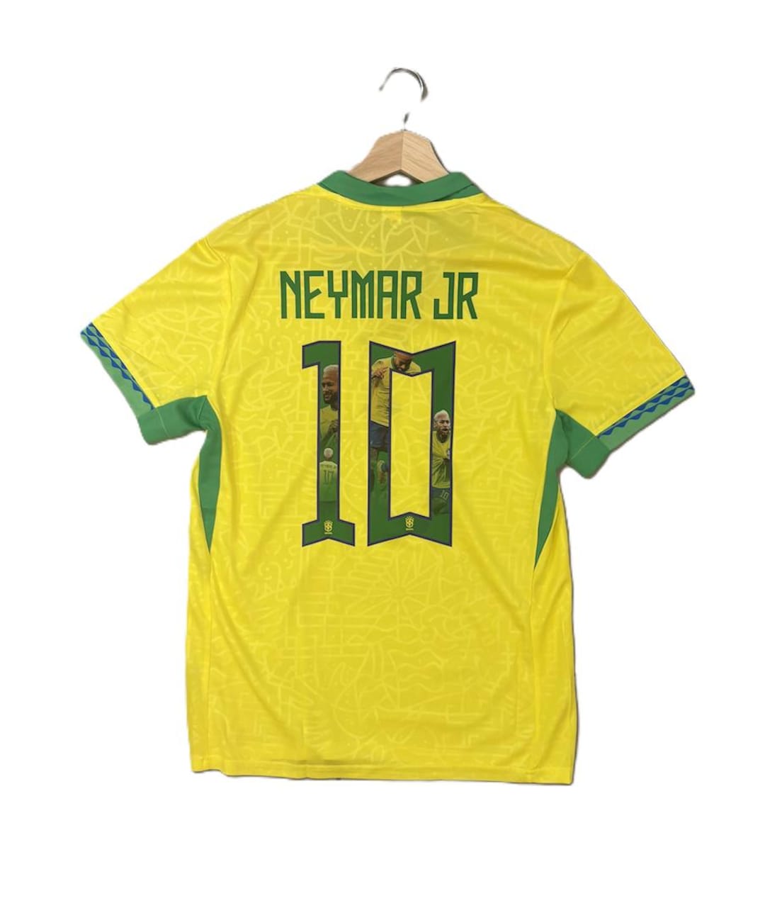 Neymar Jr. Picture Brazil Home Adult Jersey - Etsy
