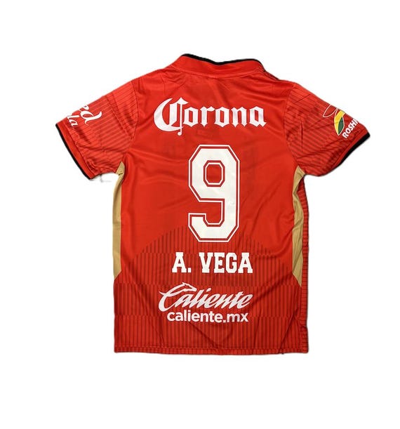 Alexis Vega Toluca Home Adult Jersey - Etsy