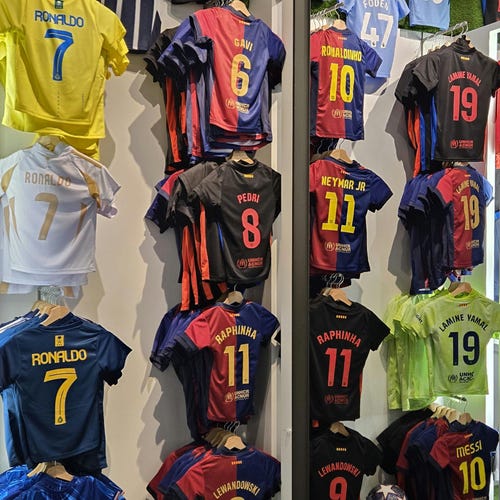 キッズクラブアメリカサードテルセロプレミアムサッカーユニフォーム