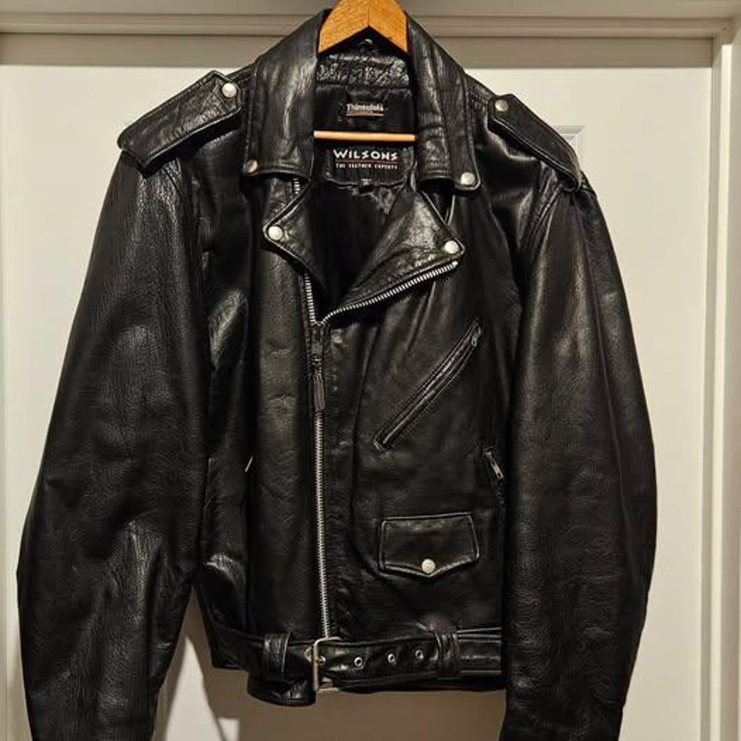 Retro Leather Jacket main image 1