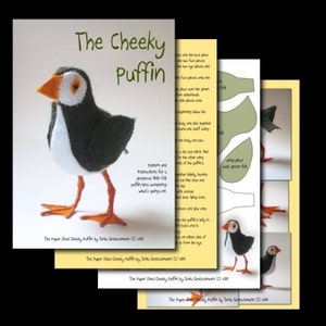 The Cheeky Puffin PDF Pattern and Instructions INSTANT DOWNLOAD image 2