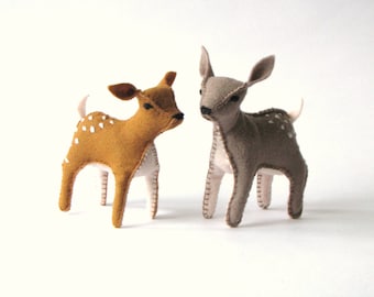 Hello My Deer - DIY pdf Muster und Anleitung --INSTANT DOWNLOAD-- Rehkitz Rentier Bambi