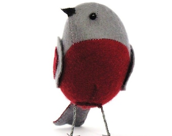 The Curious Robin PDF Pattern and Instructions --INSTANT DOWNLOAD--