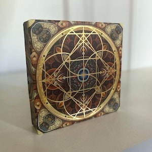 Tarot RAYGAM - Gold Edition - Collector série limitée - Arcanes Majeurs et 4 éléments (Air, Eau, Feu, terre)