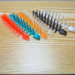 Bionicle - flexible ehlek spine replicas - rubbery resin