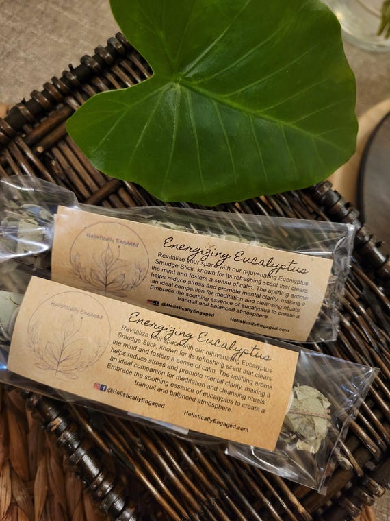 Energizing Eucalyptus Smudge | Calming Herbal Cleansing | Purify & Energize