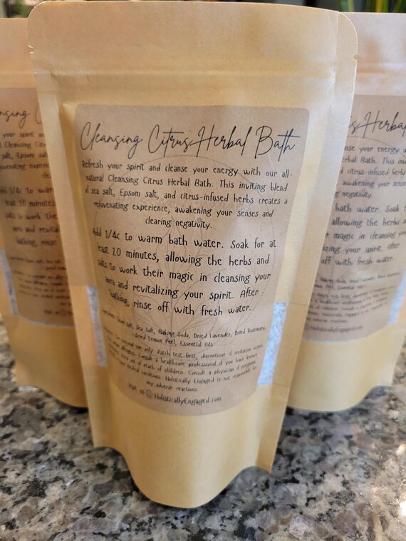Cleansing Citrus Herbal Bath