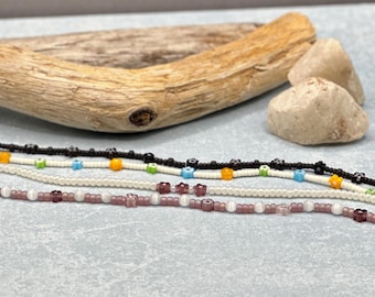 Boho stretchy bracelet, choose your size.