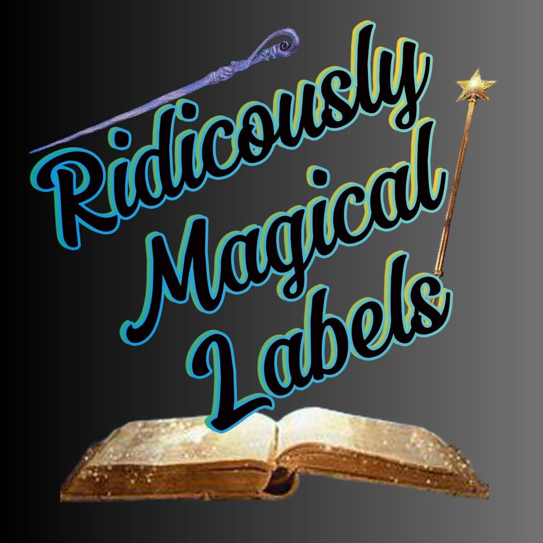 Ridiculously Magical - Craft Storage Labels - Etsy