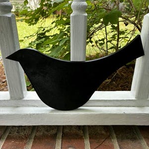 Song bird Outdoor Mosaic Backer: 12x6 Blank 3D Printed Garden Art Base