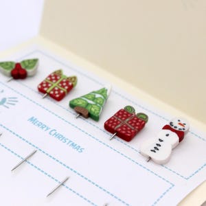 Quilting pins - Mini counting sewing pins - Decorative pins - Decorative straight pins - Cute headed pin set - Gift for woman - Christmas