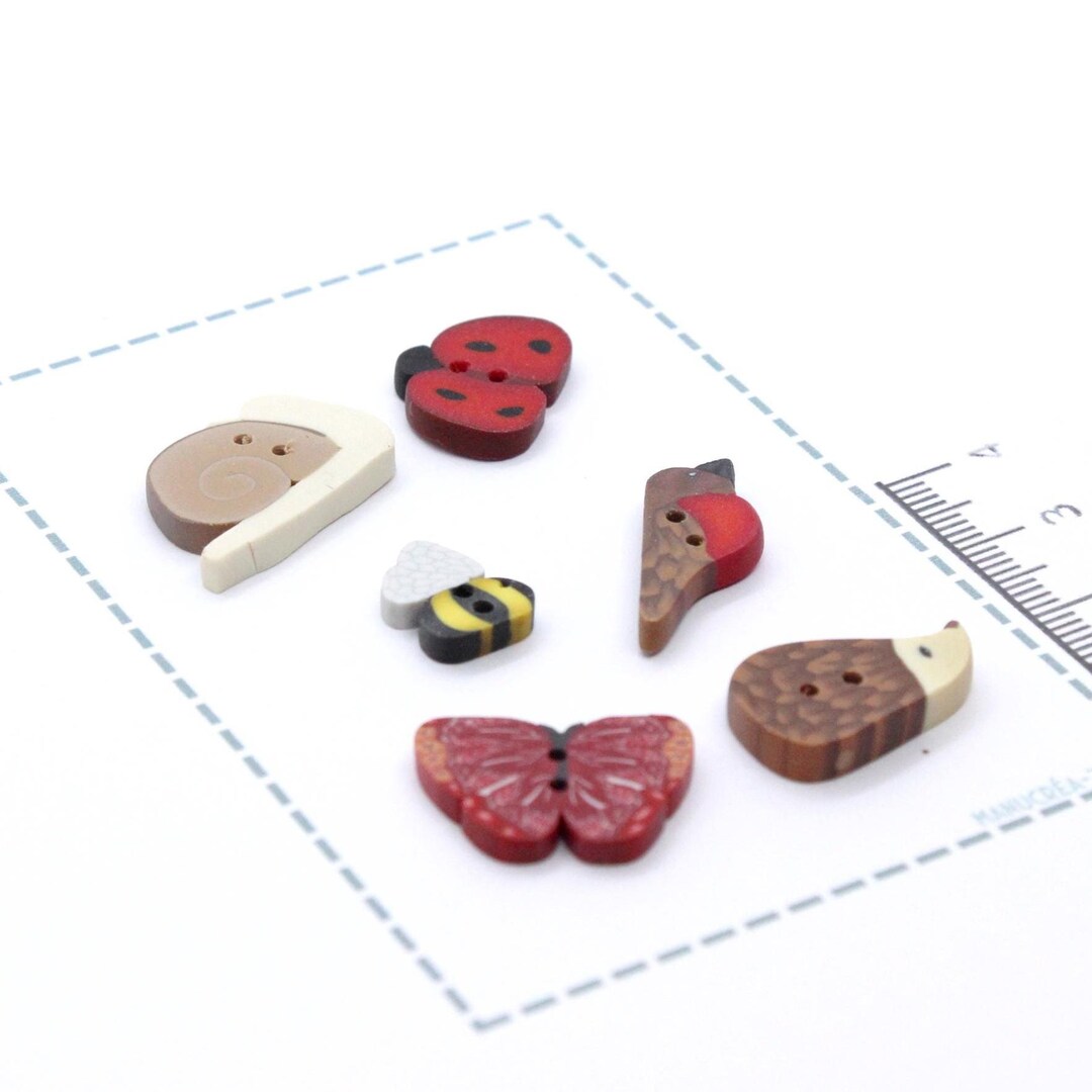 Animals Buttons for Crafty Projects -for Sewing, Knitting, Quilting ...