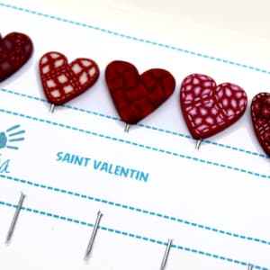 Quilting pins - Mini counting sewing pins - Decorative pins - Decorative straight pins - Cute headed pin set - Gift for woman