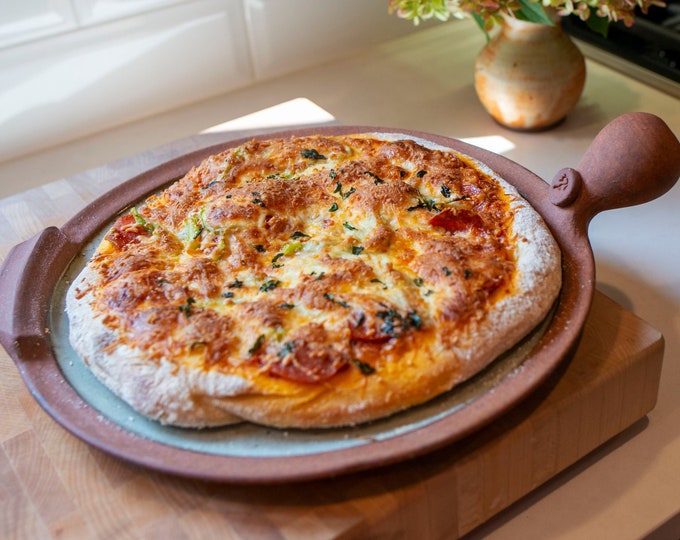 Flameware Cooking and Pizza Stone for Grill or Oven