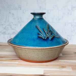 Tagine in Mediterranean Blue