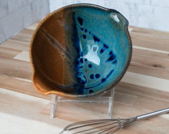 Mixing Bowl with Whisk in Joe's Blue