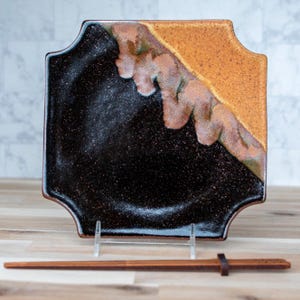 Sushi Tray in Mocha Swirl