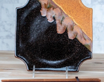 Sushi Tray in Mocha Swirl
