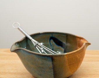 Mixing Bowl with Whisk in Joe's Blue