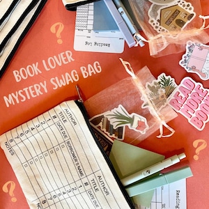 Book Lover Mystery Swag Bag