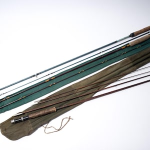 Vtg Montague Split Bamboo Fly ＆Lure Rod Vintage Montague 3 Piece Split Bamboo Fly Rod 9 Foot in