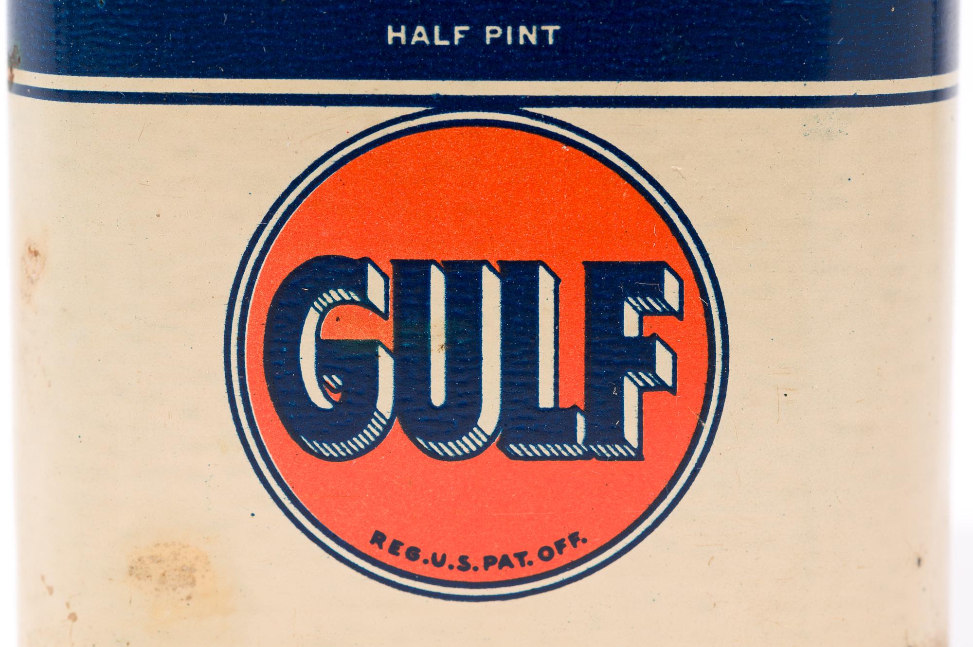 Vintage Gulf Penetrating Oil Can, Half Pint, 1940s-50s - Etsy