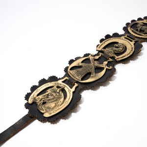 Brass Medallion Belt - Etsy display picture 1