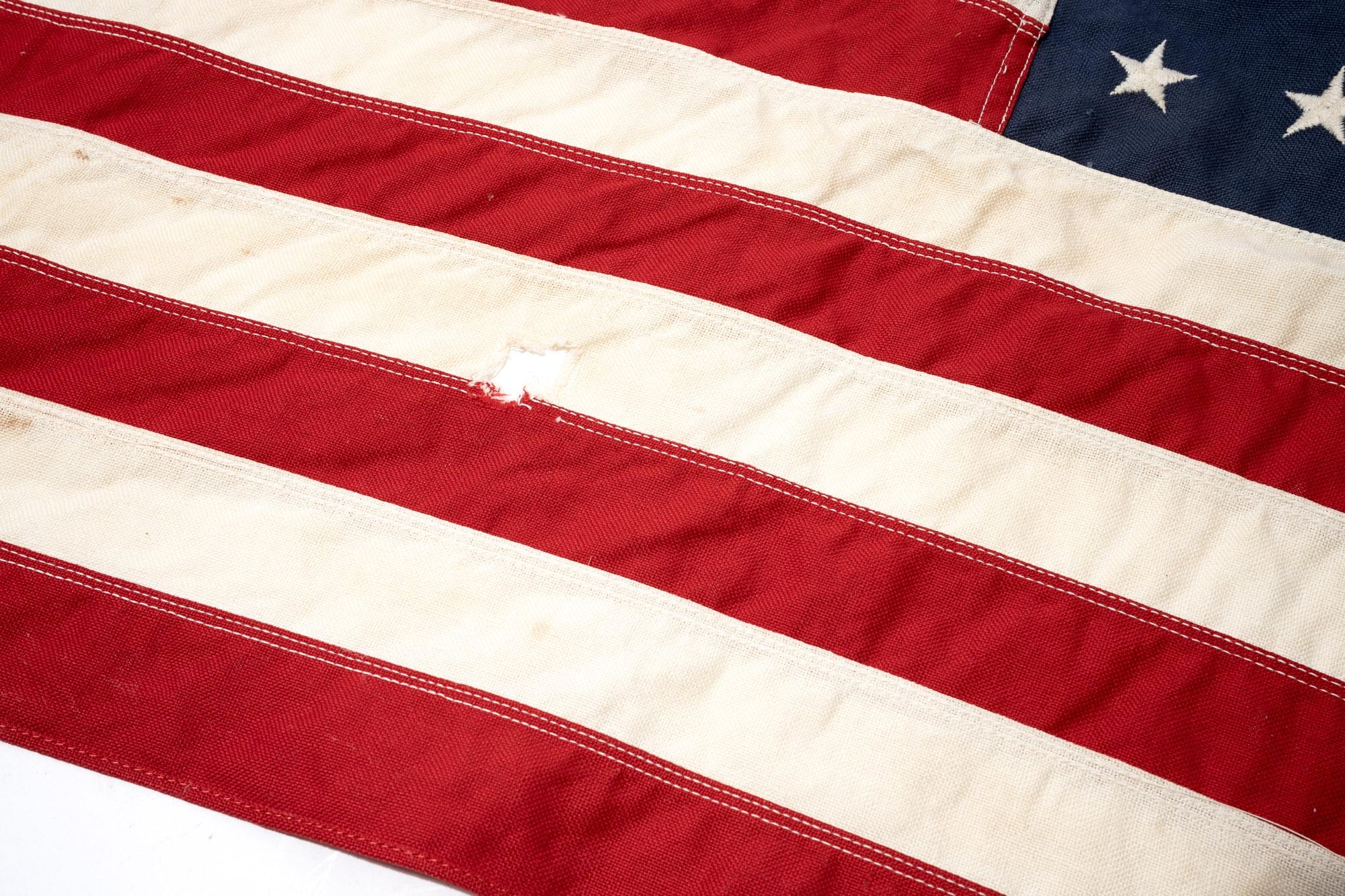 Vintage American Flag, 48 Star, WWII, Defiance by Annin Flagmakers
