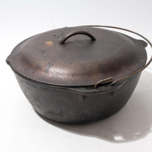 Faite hollandaise Lodge, 10 unités des États-Unis, 30 cm x 15 cm, couvercle auto-arrosant, fabriqué aux États-Unis, vers les années 1990