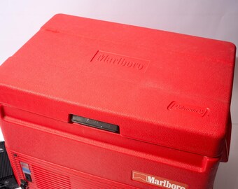 Vintage Marlboro Branded Coleman Powerchill Thermoelectric Cooler