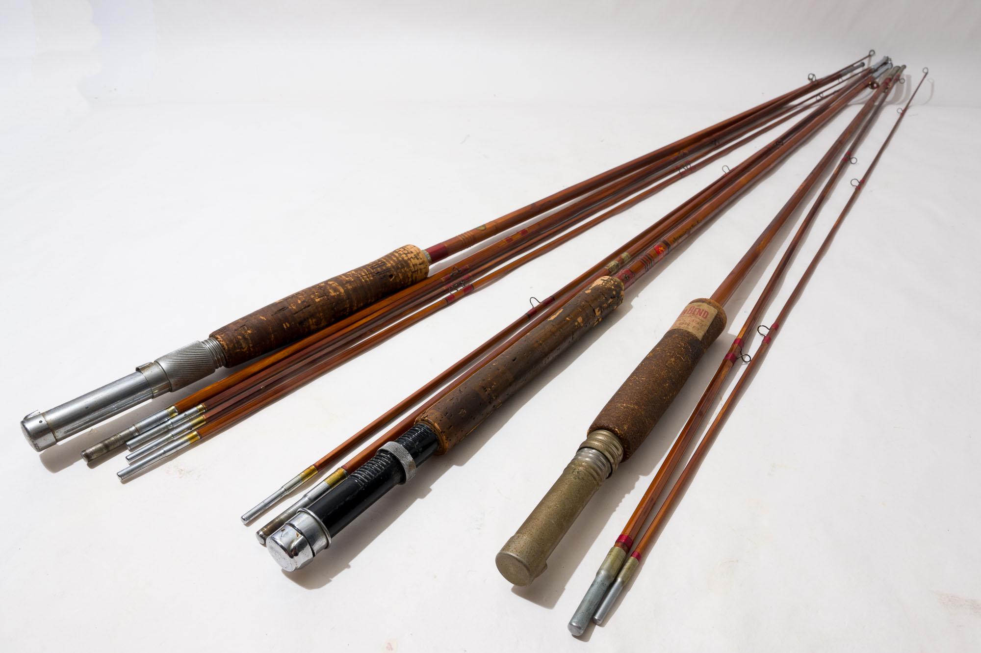 Split Bamboo Fly Rod, Choose Yours, South Bend, Montague, JC