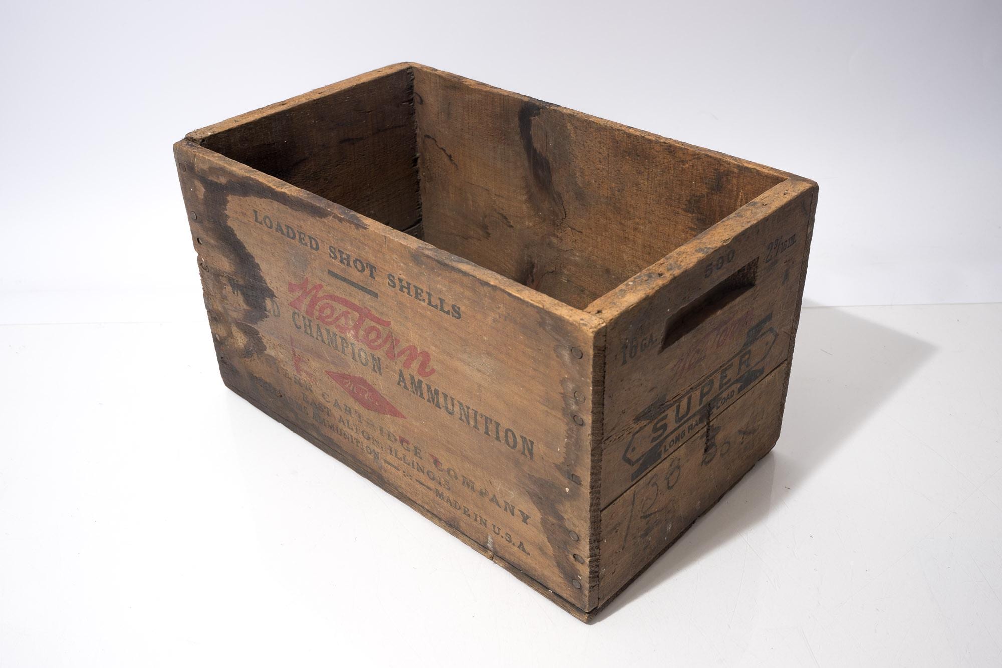 Winchester Wooden Ammo Box - Etsy