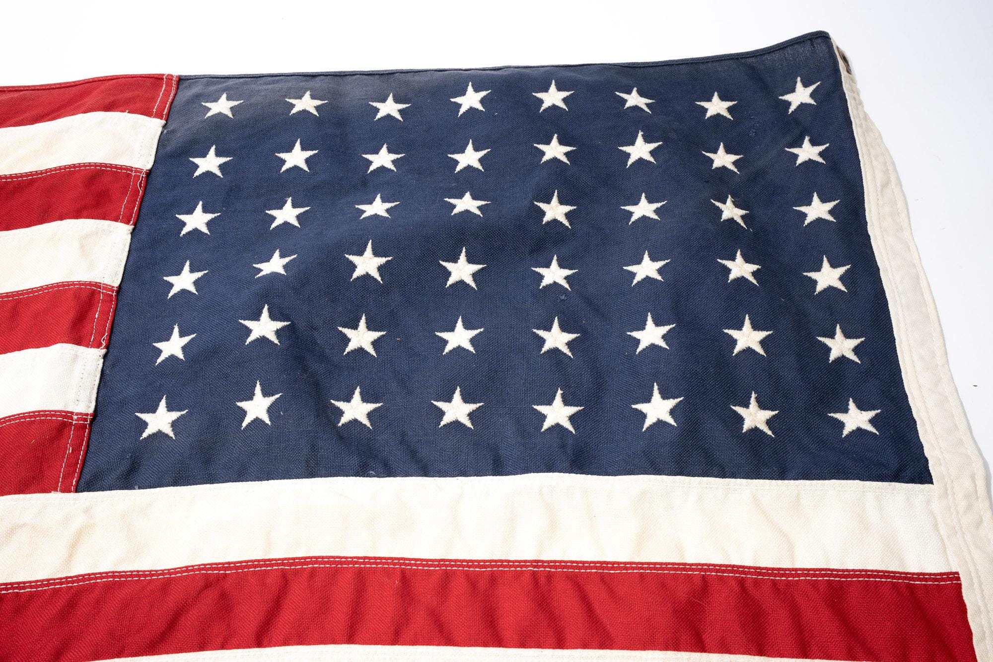 Vintage American Flag, 48 Star, WWII, Defiance by Annin Flagmakers