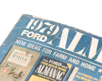 Almanaque Ford de 1979, Nuevas ideas para la granja y el hogar, Vintage, década de 1970
