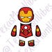 Disguise a Turkey iron Man Template Thanksgiving Craft Printable