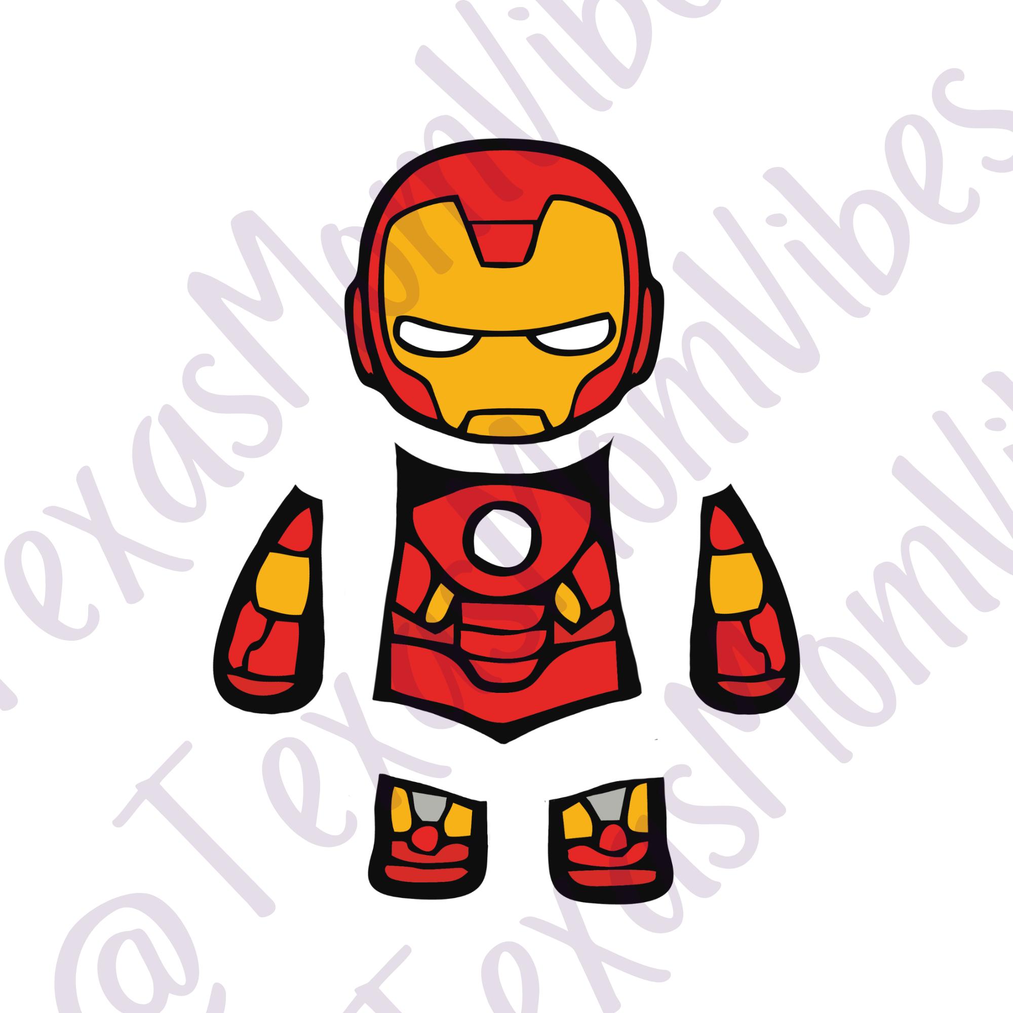 Disguise a Turkey iron Man Template Thanksgiving Craft Printable