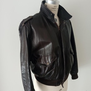 Vintage Y2K Schott MA-1 Leather Lambskin Black Bomber Flight Jacket Size Large LC BOMB - Etsy Vintage Y2K Schott MA-1 Leather Lambskin Black Bomber Flight Jacket Size Large LC BOMB - Etsy