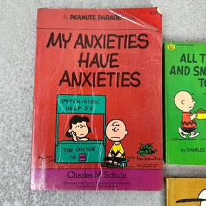 Charles M Schultz SNOOPY books 60s