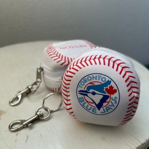 Béisbol de llavero Toronto Blue Jays / Revlon vintage de los años 90