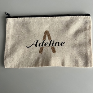 personalized pouch