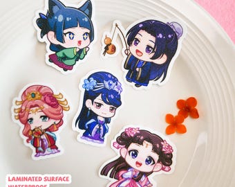 Whimsy Cabinet - Apothecary Dairies Sticker Set | Vinyl Sticker | Chibi Design