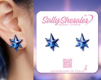 Astrite Earring Studs | Wuthering Waves | Anime Earring | Handmade Shrink Plastic Earrings
