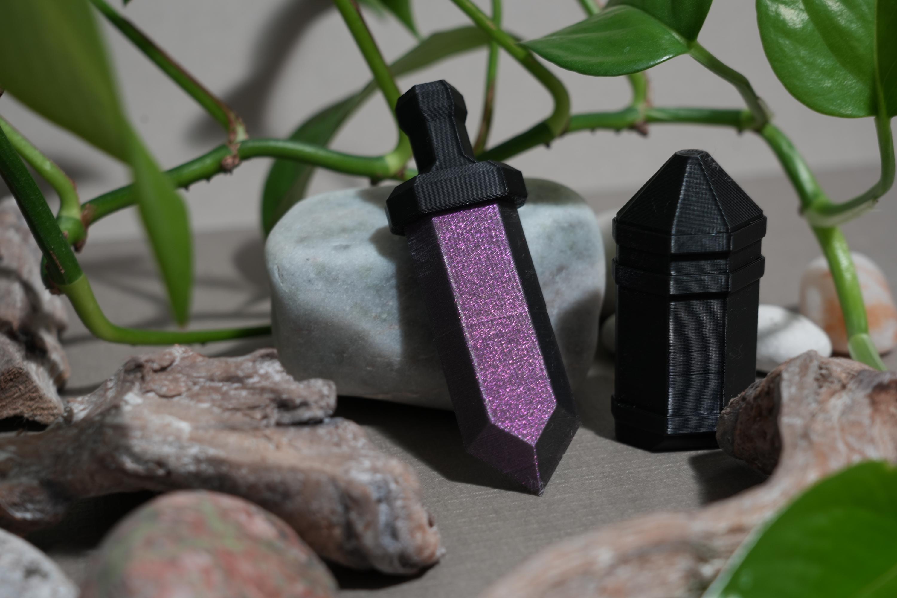 HIDEDC Sword Fidget Slider, Ejectable Sword Fidget Toys For