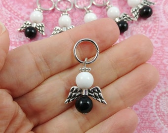 Stitch markers for knitting or crochet - Angel set