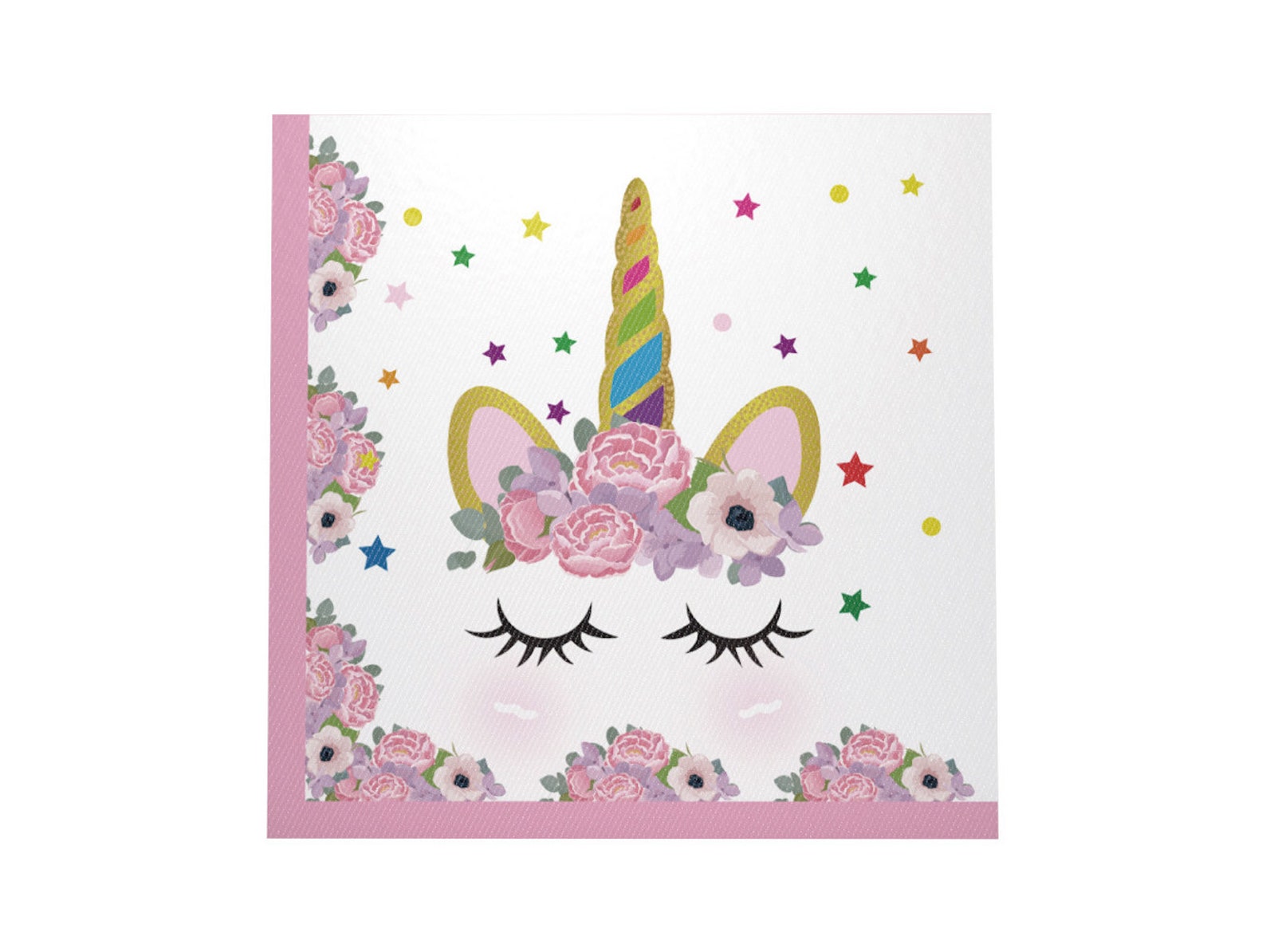 Unicorn Napkins Page Four