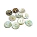Natural Agoya Shell Buttons, 6 Sizes Available, Raw Pearl Sewing ...