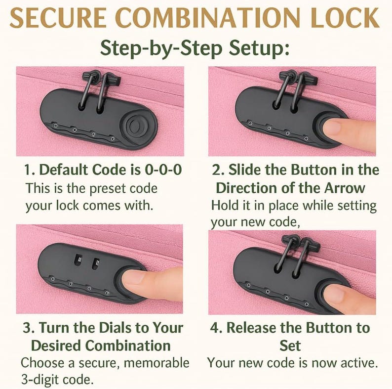 Pink Gift Set – Lockable Smell Proof Bag, Mini Pouch & Ashtray image 4
