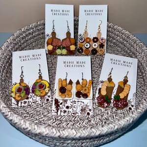 Charcuterie Board earrings