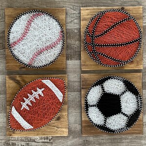 String Art Sports Ball Collection-Small