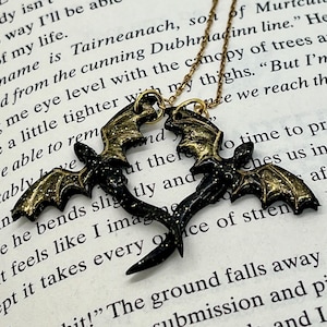 Flying Dragon Earrings, Gold Plated Threader earrings, Fourth Wing Inspired